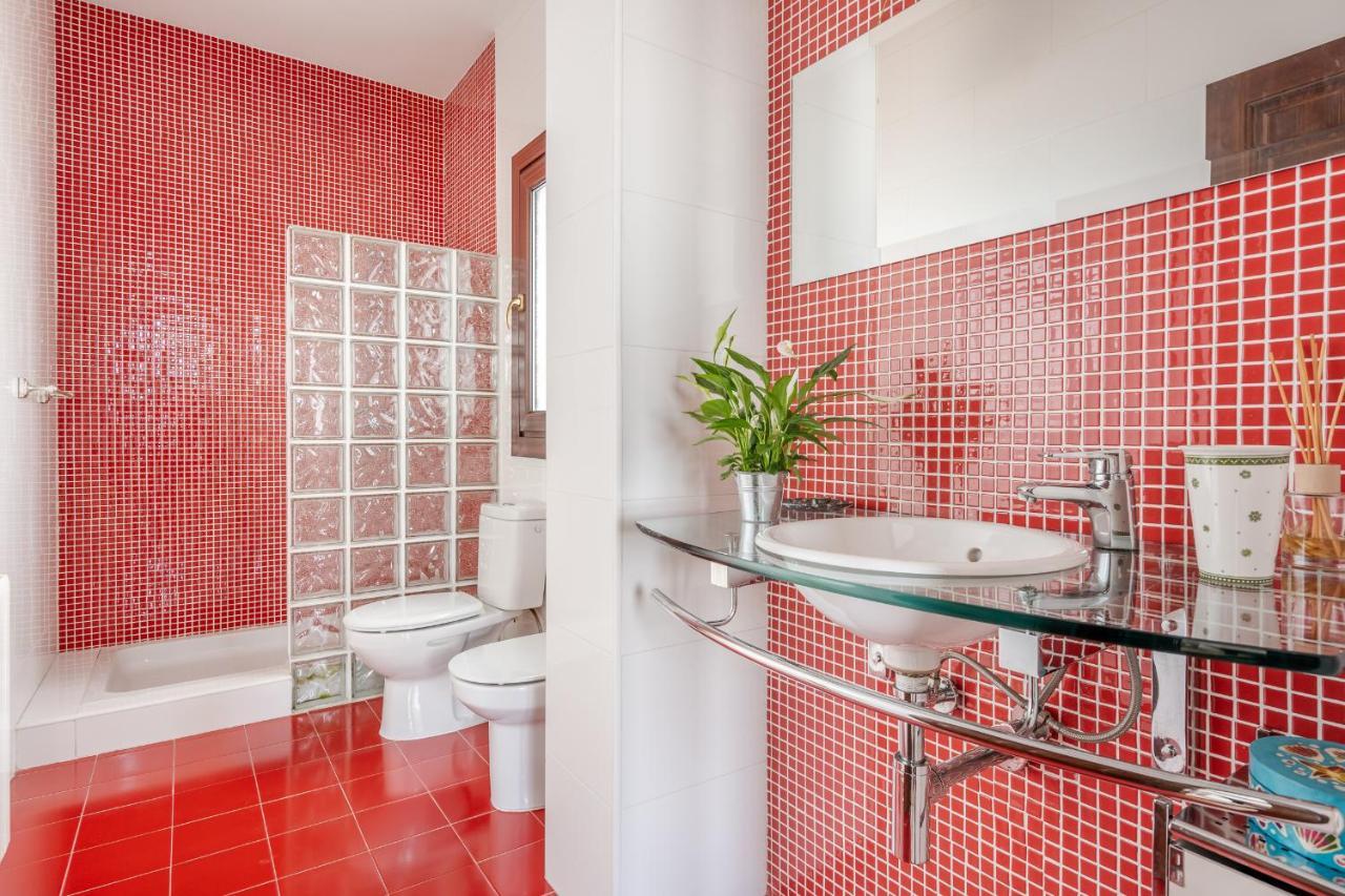 Villa Maria, Piscina Y Spa Exterior Privado Belicena Ngoại thất bức ảnh